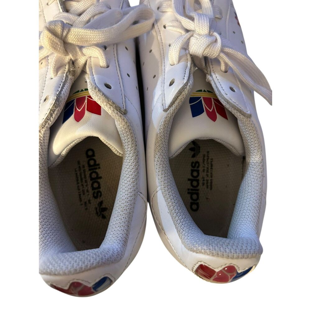 Boys Adidas Superstar Pure Cloud White Size 5.5 (equivalent to women's 7.5) - Picture 5 of 9